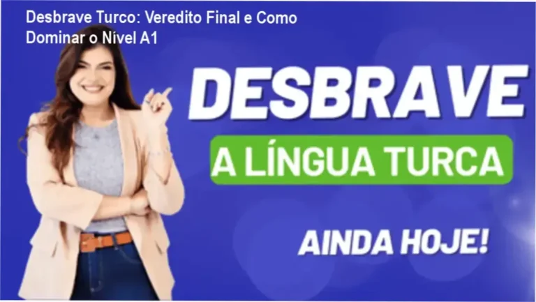 Desbrave Turco: Veredito Final e Como Dominar o Nível A1 3 Tela do curso Desbrave Turco de Lygia Kıyak para iniciantes em língua turca