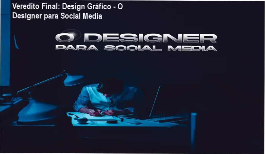 Interface do curso Design Gráfico para Social Media do João o Publicitário detalhando módulos de Photoshop