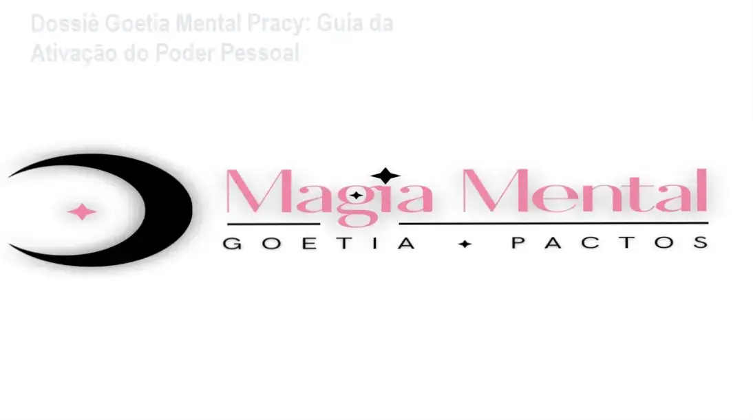 Representação visual do método de Magia Goetia Mental de Pracy para desenvolvimento pessoal