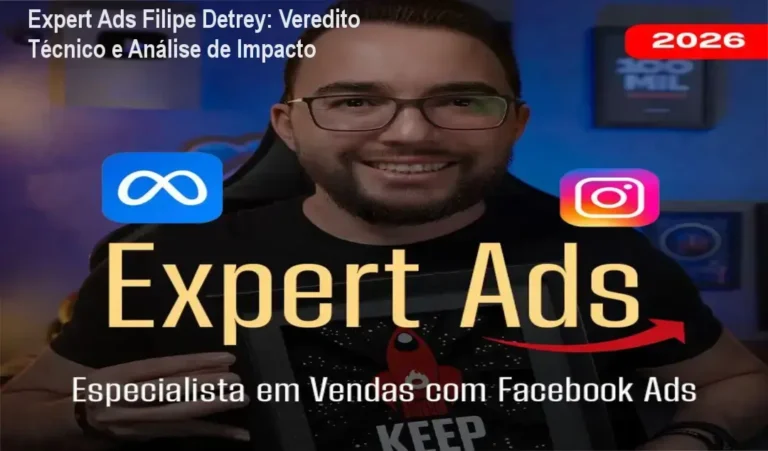 Expert Ads Filipe Detrey: Veredito Técnico e Análise de Impacto 5 Expert Ads Filipe Detrey bastidores e funcionamento do treinamento de Meta Ads