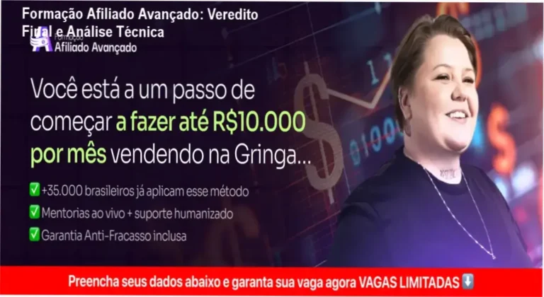 Formação Afiliado Avançado: Veredito Final e Análise Técnica 4 Visão geral da metodologia de vendas internacionais da Formação Afiliado Avançado