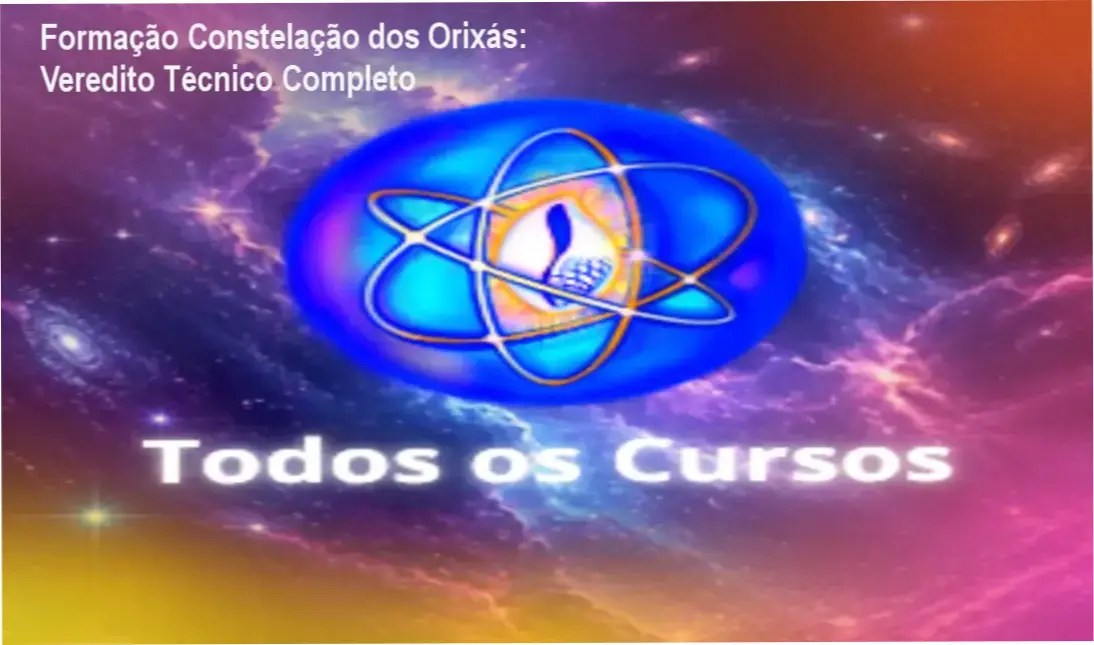 Interface da Formação em Terapeuta de Constelação dos Orixás com foco em protocolos automatizados