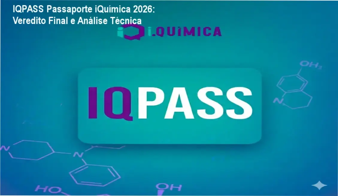IQPASS Passaporte iQuímica: visão interna da plataforma e Diário de Estudos