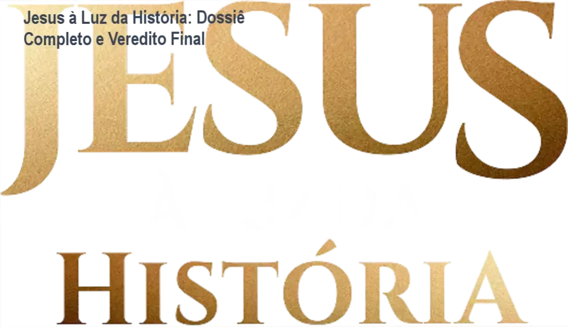 Representação de evidências arqueológicas e históricas do curso Jesus à Luz da História