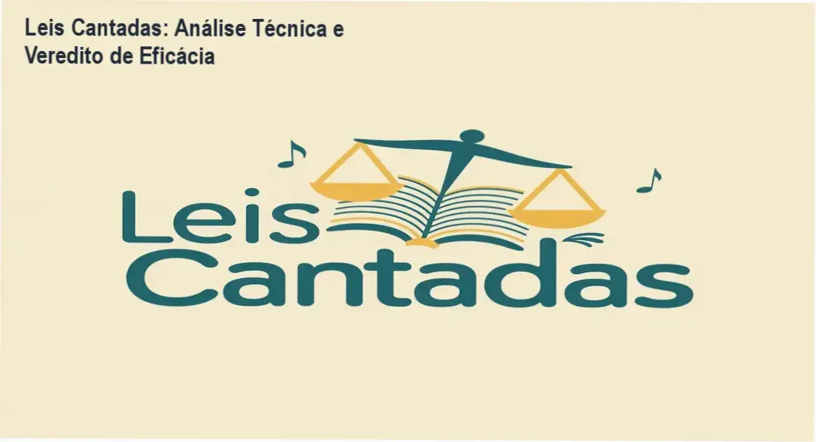 Interface da plataforma Leis Cantadas com foco em memorização de legislação para concursos públicos