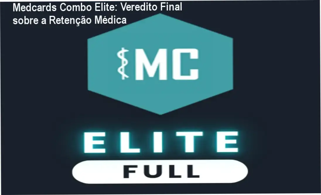 Medcards Combo Elite: funcionamento da plataforma e visão interna do sistema de flashcards