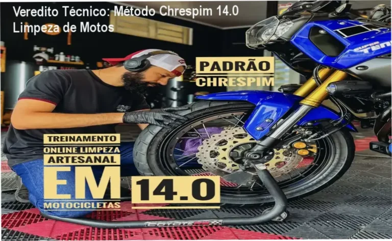 Veredito Técnico: Método Chrespim 14.0 Limpeza de Motos 3 Método Chrespim 14.0 por Eduardo Chrespim bastidores e funcionamento do curso