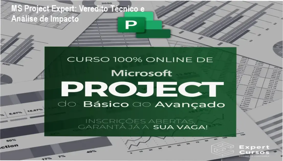 Interface do software MS Project com cronograma de obras detalhado para engenheiros