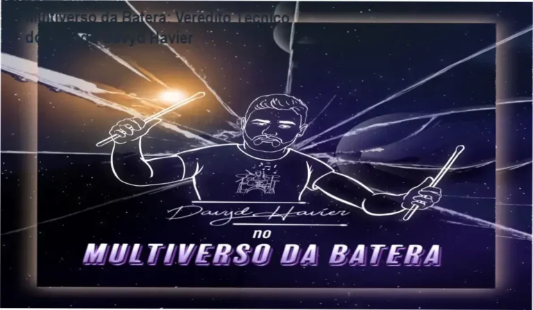 Visão detalhada do método de ensino de bateria do curso Multiverso da Batera de Davyd Havier