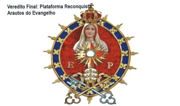 Veredito Final: Plataforma Reconquista Arautos do Evangelho 6 Interface de estudos da Plataforma de Cursos Reconquista dos Arautos do Evangelho