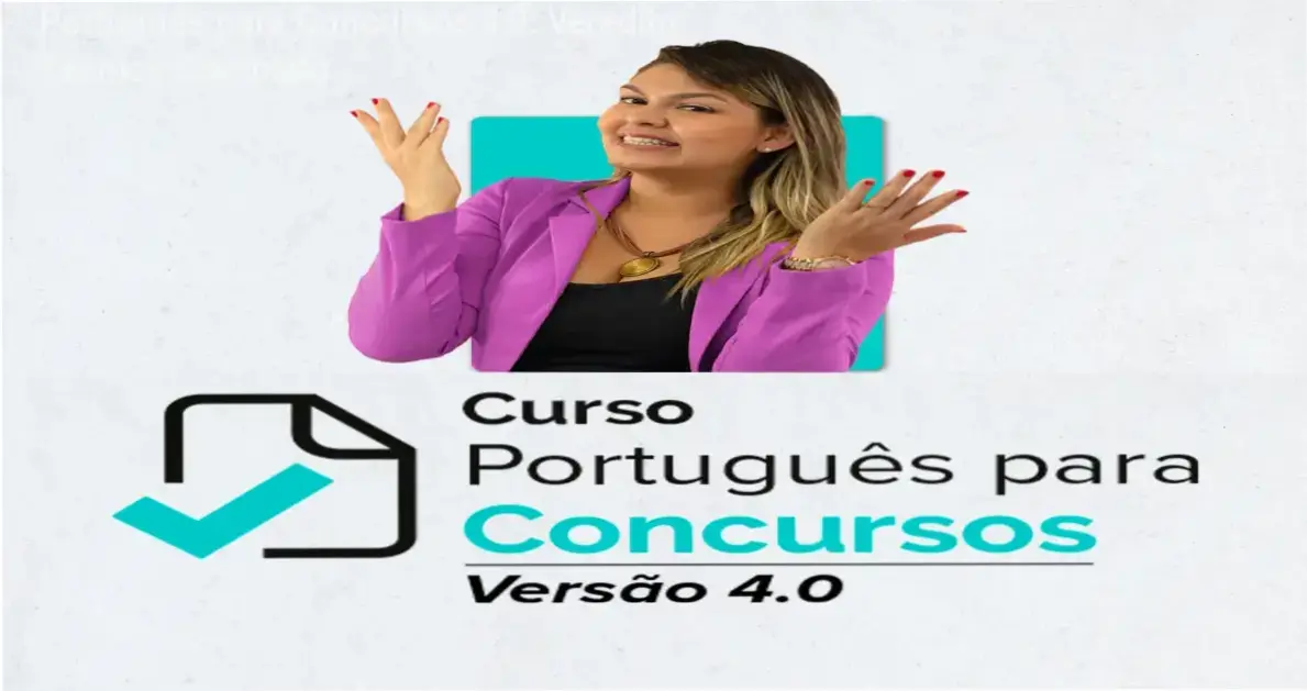 Metodologia de ensino do curso Português para Concursos 4.0 da Professora Carol Mendonça