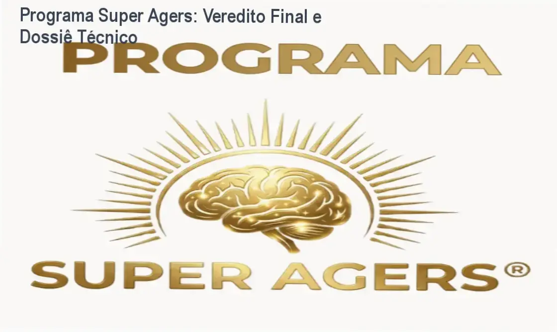 Programa Super Agers: Veredito Final e Dossiê Técnico 1 Representação visual do conceito Super Agers com foco em longevidade e saúde cognitiva