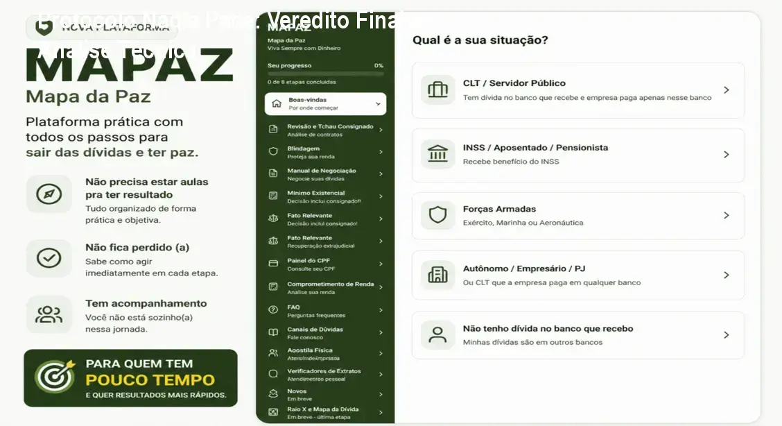 Representação visual da estratégia de blindagem de renda do Protocolo Nadia Pace para negociação bancária