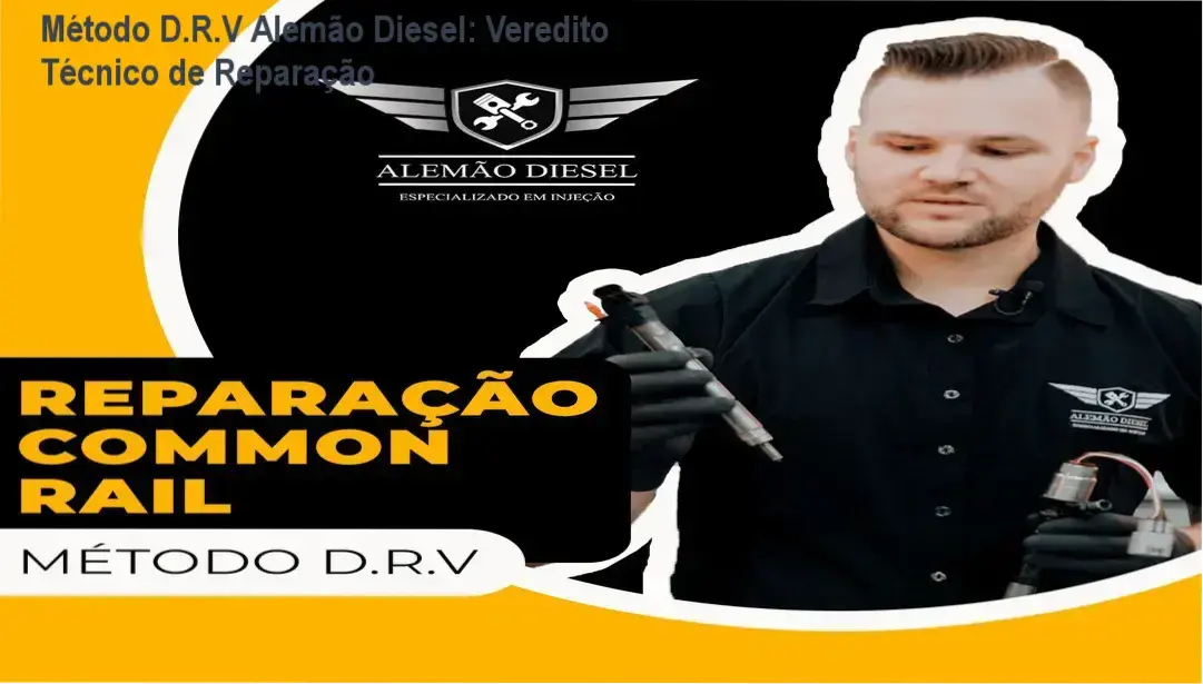 Treinamento técnico de reparação de injetores common rail utilizando o Método D.R.V do Alemão Diesel