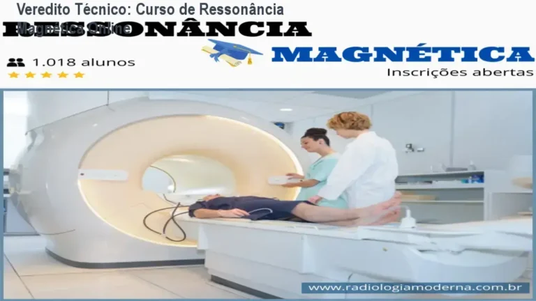 Curso de Ressonância Magnética Online Prof. Tito Todescatto: visão interna da plataforma e módulos
