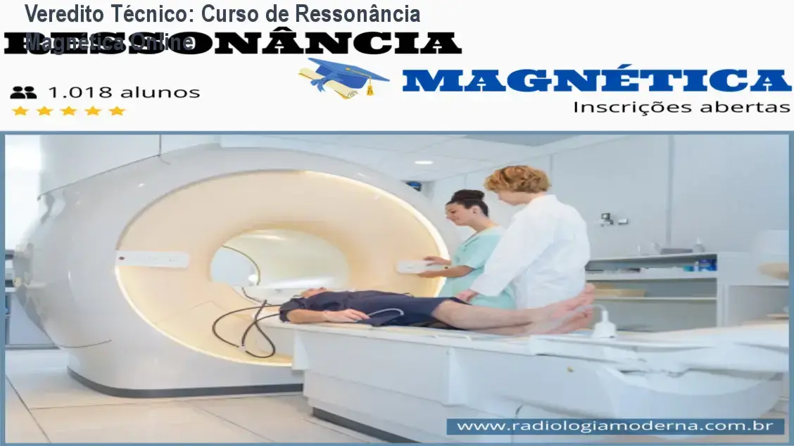 Curso de Ressonância Magnética Online Prof. Tito Todescatto: visão interna da plataforma e módulos