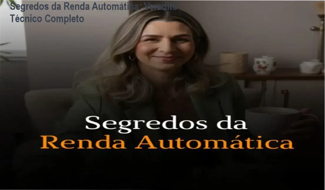 Interface do curso Segredos da Renda Automática focada em escala de vendas com IA