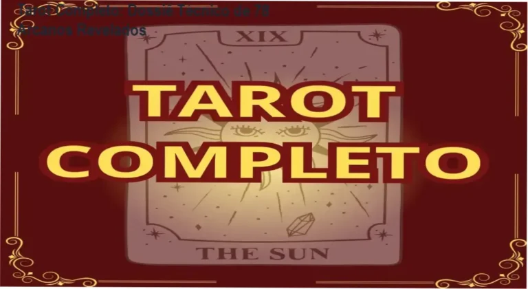 Estudo detalhado do curso Tarot Completo 78 Arcanos Revelados da Lunação Esoterismo