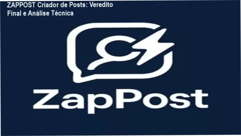 ZAPPOST Criador de Posts: Veredito Final e Análise Técnica 3 Interface do ZAPPOST Criador de Posts automatizando conteúdo para redes sociais via WhatsApp