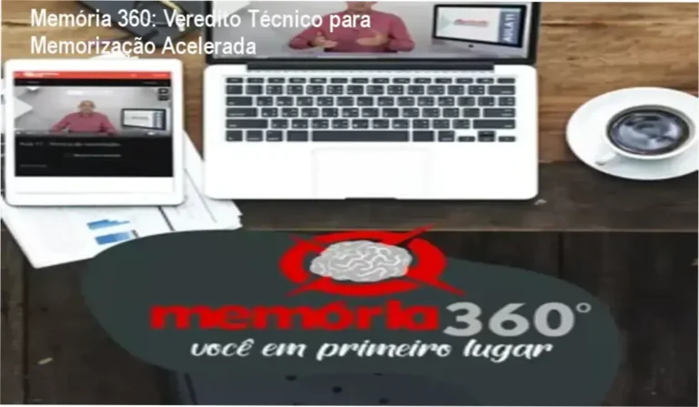 Tela do curso Combo Memória 360 com foco em técnicas de memorização e leitura dinâmica