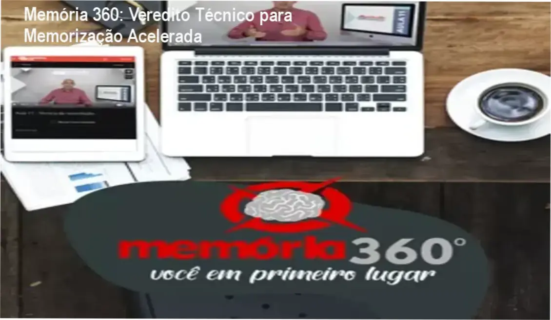 Tela do curso Combo Memória 360 com foco em técnicas de memorização e leitura dinâmica