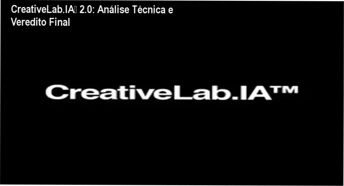 Interface do CreativeLab.IA™ 2.0 demonstrando a criação de artes comerciais de alta conversão com inteligência artificial