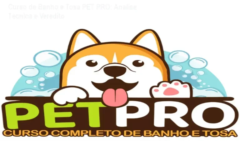 Estudante aplicando técnicas de banho e tosa profissional do Curso PET PRO