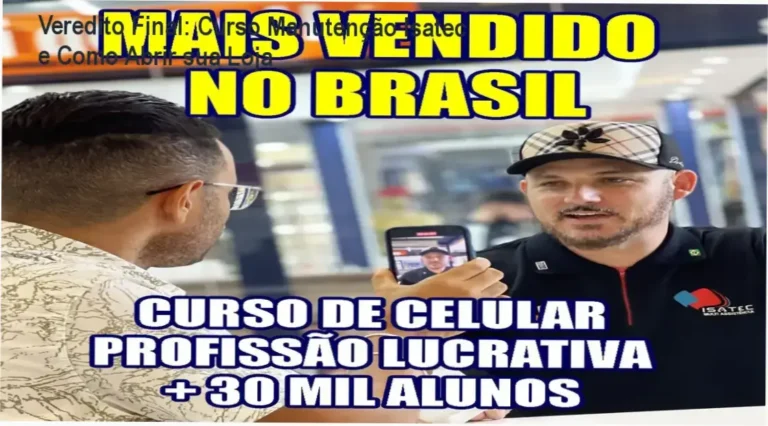 Veredito Final: Curso Manutenção Isatec e Como Abrir sua Loja 3 Técnico realizando reparo avançado em placa de smartphone utilizando metodologia do Curso Isatec