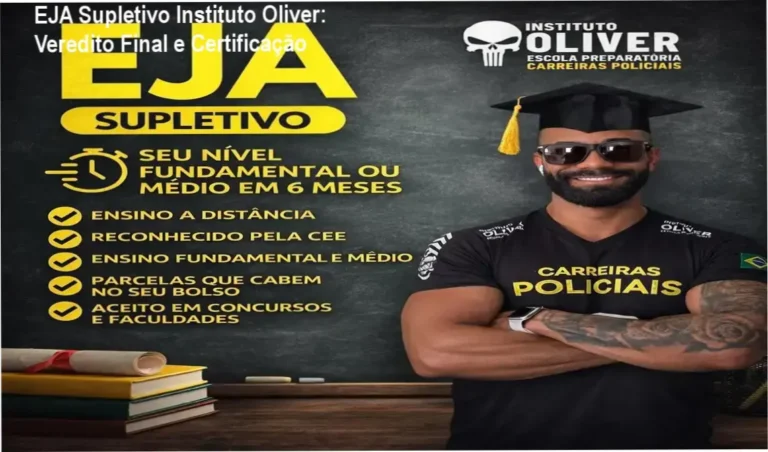 Estudante utilizando notebook e celular para concluir o EJA Supletivo EAD do Instituto Oliver