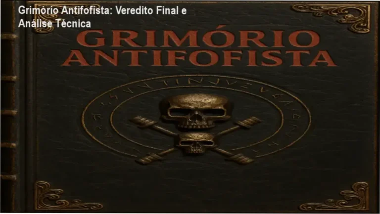 Grimório Antifofista: Veredito Final e Análise Técnica 6 Representação do Grimório Antifofista focada em blindagem reputacional e etiqueta comportamental