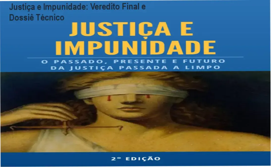 Capa do Ebook Justiça e Impunidade com foco na análise do sistema judiciário brasileiro