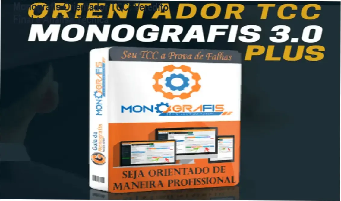 Monografis Orientador TCC: Veredito Final e Análise Técnica 1 Interface da plataforma Monografis Orientador TCC com estruturação de trabalho acadêmico