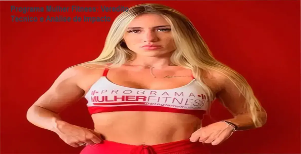Mulher praticando exercícios de hipertrofia seguindo a metodologia do Programa Mulher Fitness