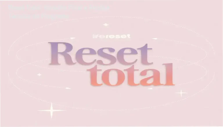 Reset Total: Veredito Final e Análise Técnica do Programa 2 Infográfico apresentando a metodologia de reprogramação mental do programa Reset Total