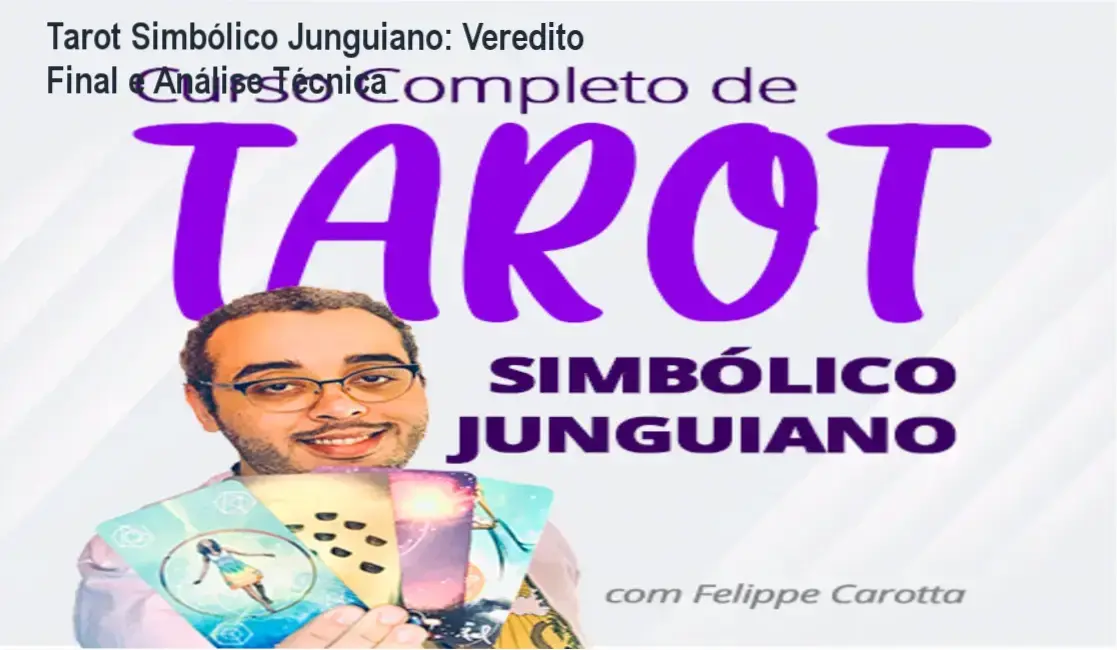 Tarot Simbólico Junguiano de Felippe Carotta: bastidores e funcionamento da plataforma